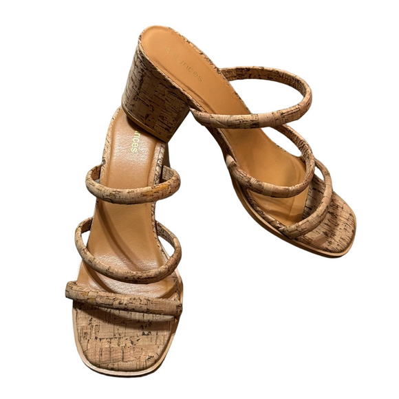 Maurices Shoes - Maurice’s SuperCush Rachel Cork Block Heel Women Size 9 1/2 M